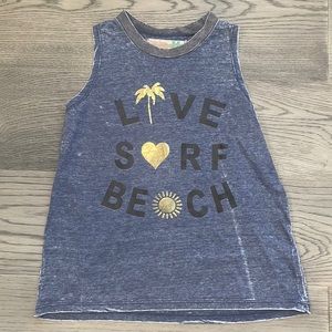 Vintage Havana Tank top heathered blue Size 10